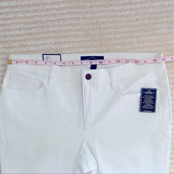NWT Ralph Lauren Slimming Modern Straight petite jeans - Picture 10 of 15